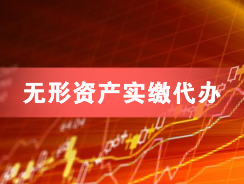 鹤山无形资产实缴资本代办